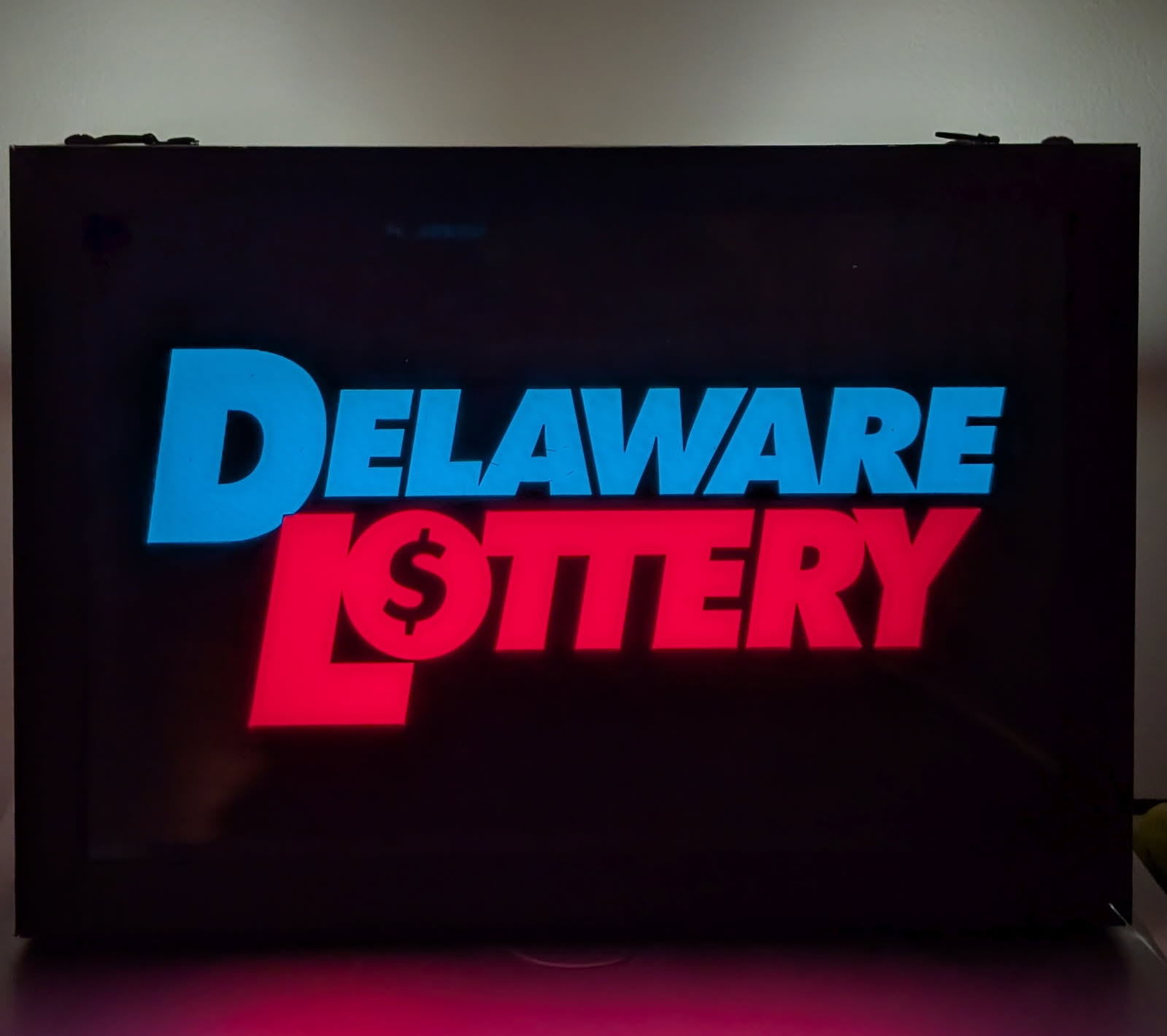 Delaware Lottery Sign